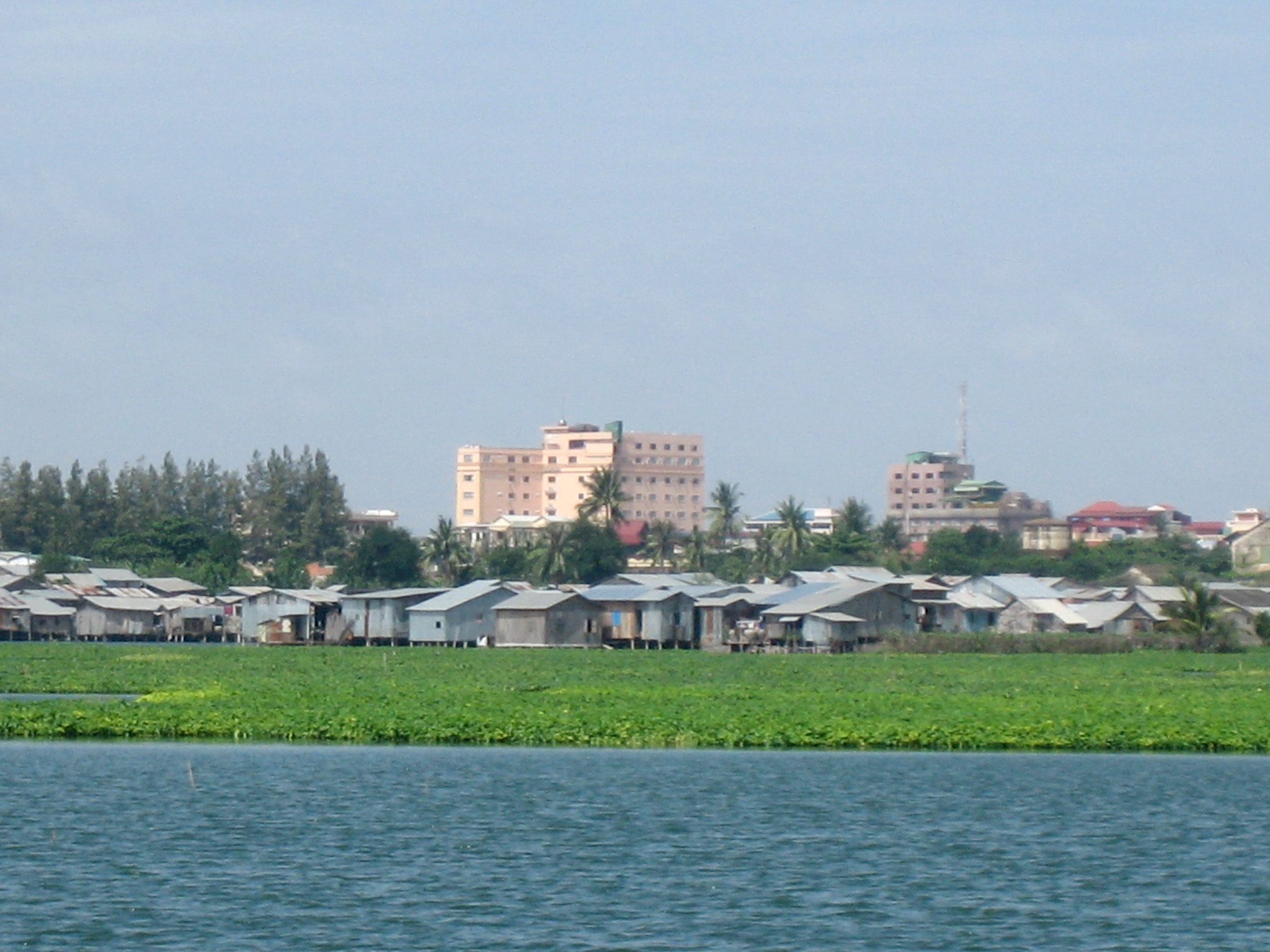 Boeung Kak Lake before the evictions.