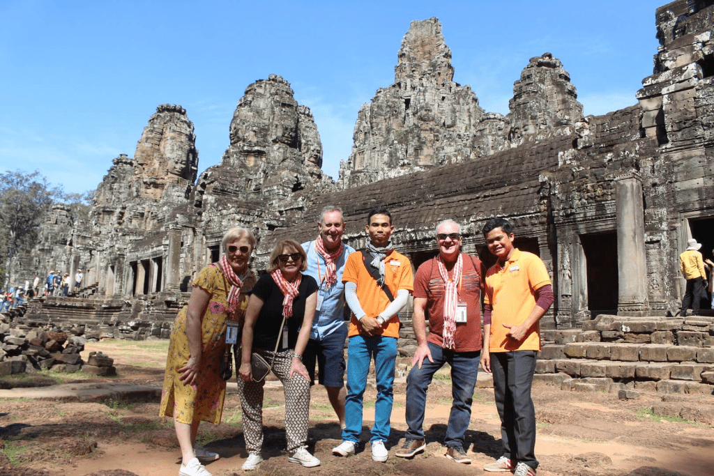 Sunrise at Angkor Wat in Cambodia