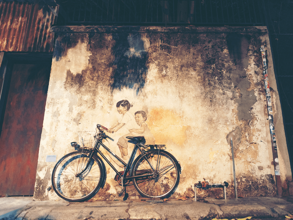 Street art in George Town, Penang, Malaysia