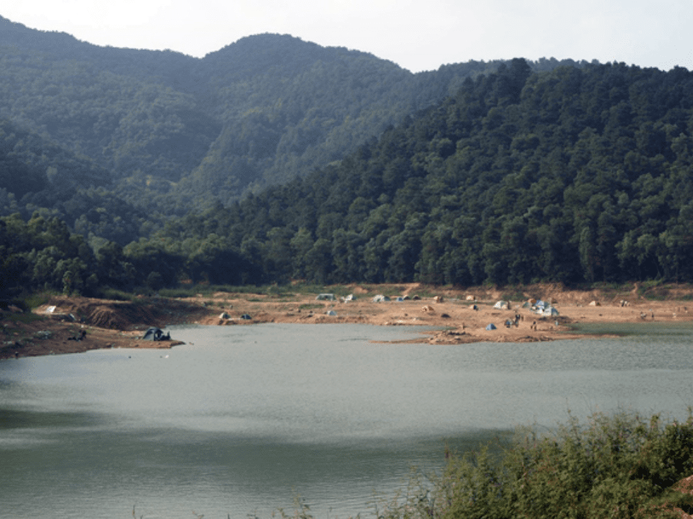 View from Hàm Lợn trail near Hanoi.