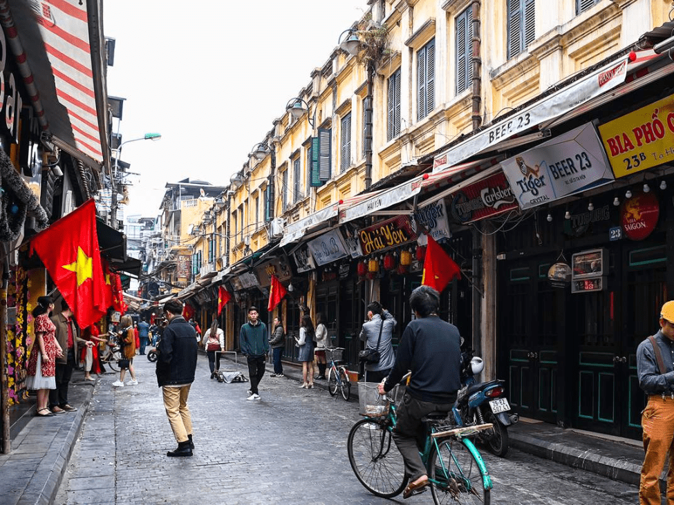 Exploring the vibrant streets of Hanoi's Old Quarter