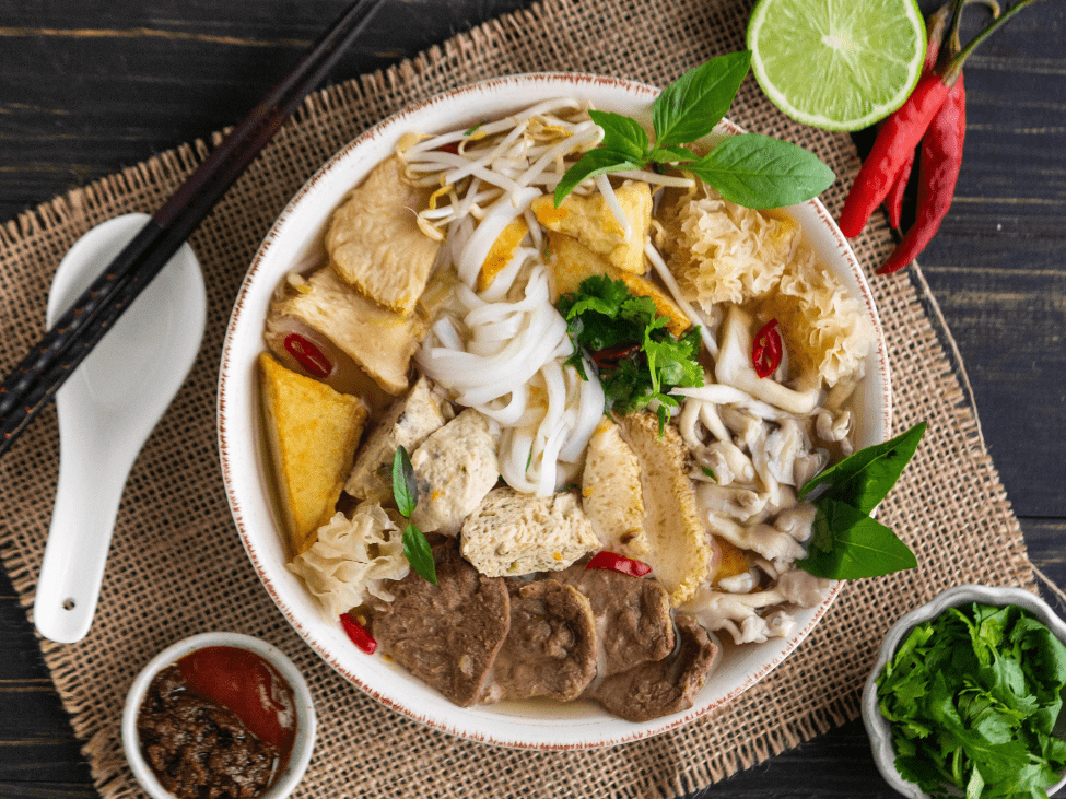 Pho Chay - Vegetarian Pho in Vietnam