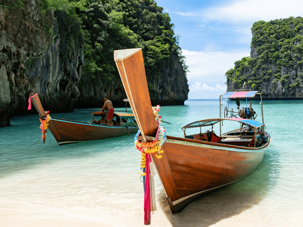 Pristine beach in Phuket, Thailand