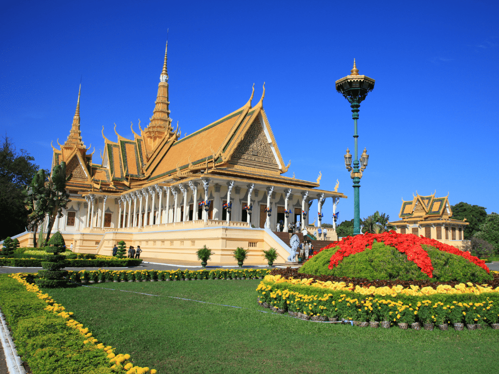 The Royal Palace in Phnom Penh, Cambodia