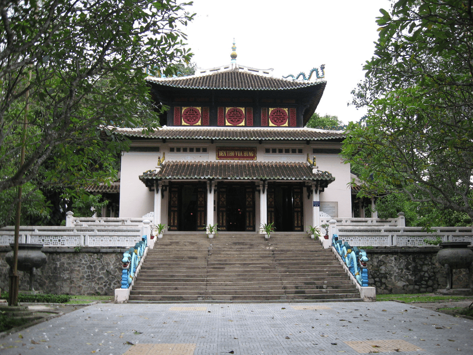 Temple of Hung Kings within Saigon Zoo and Botanical Garden