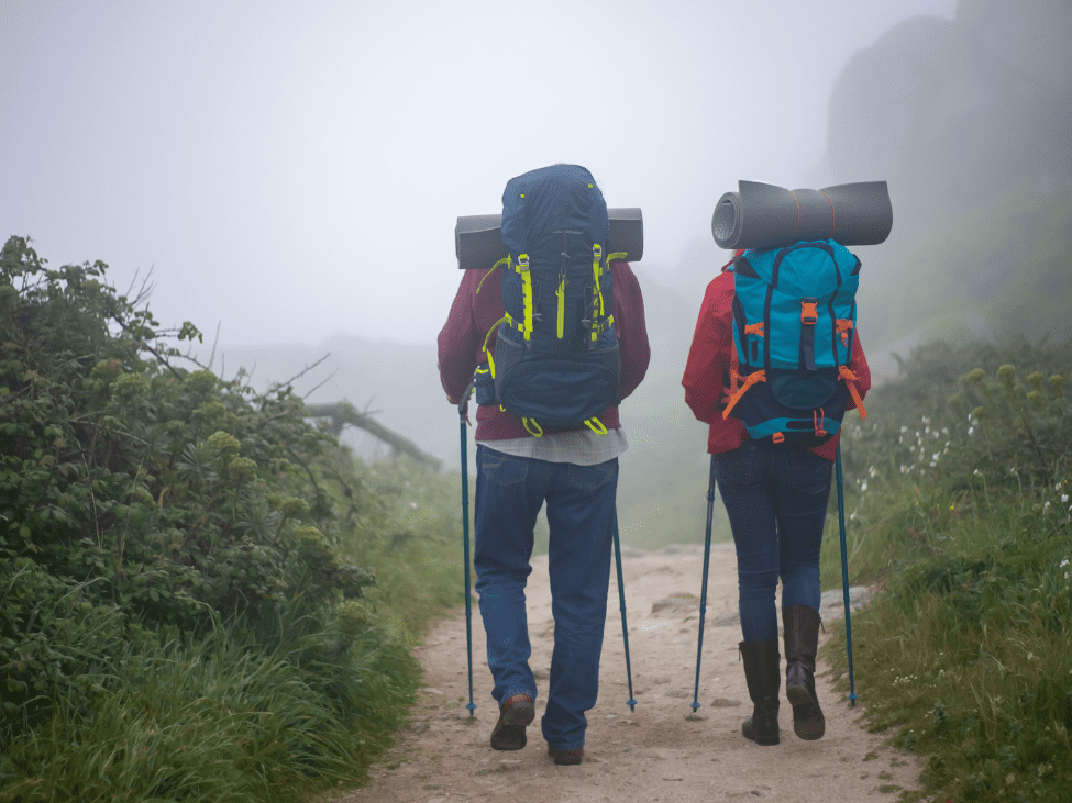 Ideal trekking season in northern Vietnam with clear skies