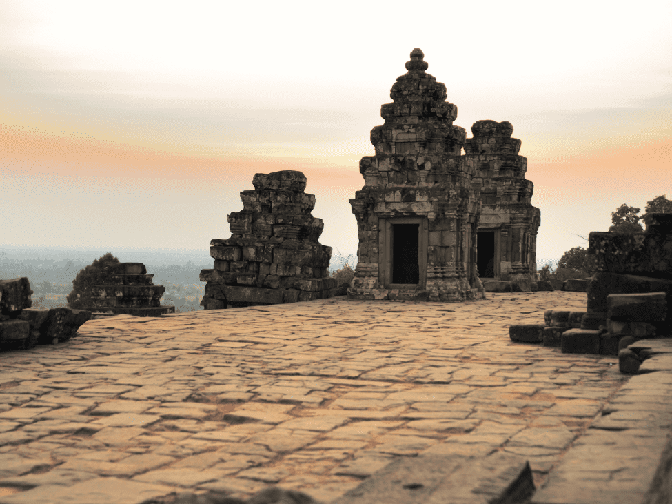 View from Phnom Bakheng at sunrise