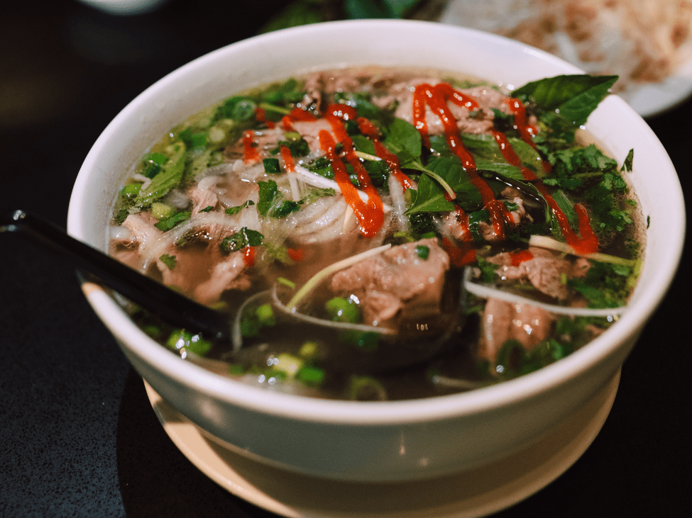 Phở Thật’s beef stew pho with tender meat and flavorful broth.