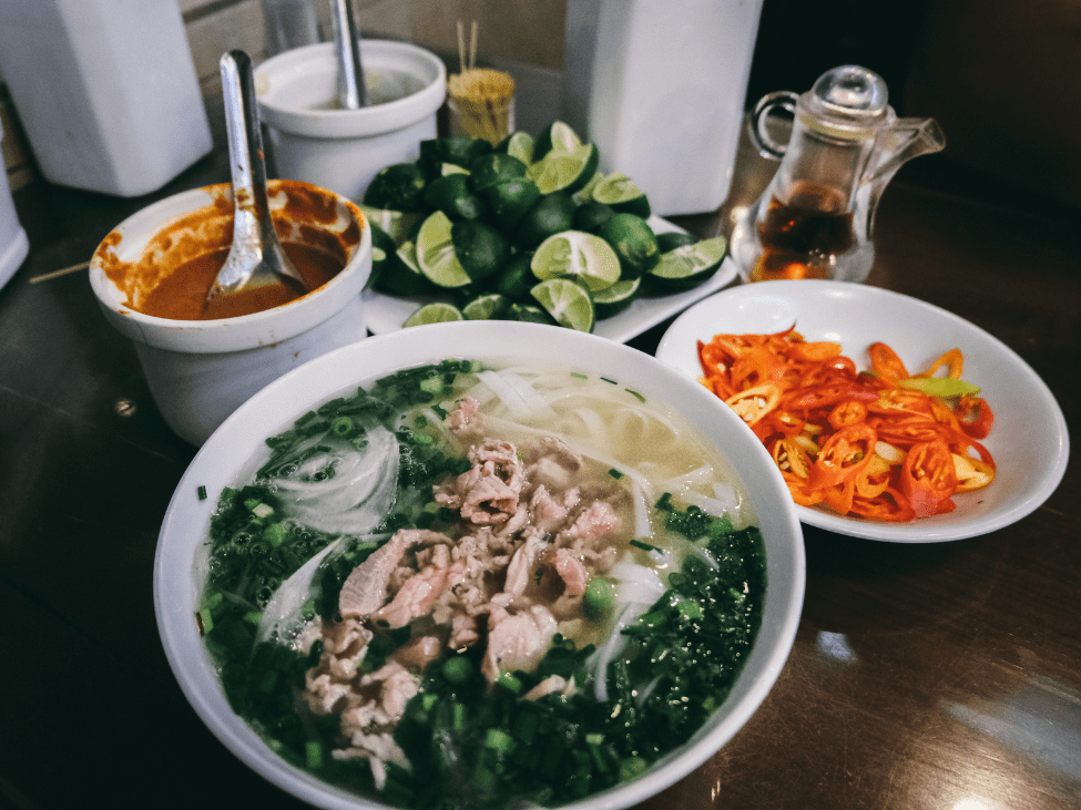 Pho Thin in Hanoi, a famous spot for traditional Northern pho.