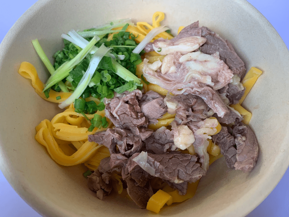 A small, traditional pho shop in Tráng Kìm village, Ha Giang.